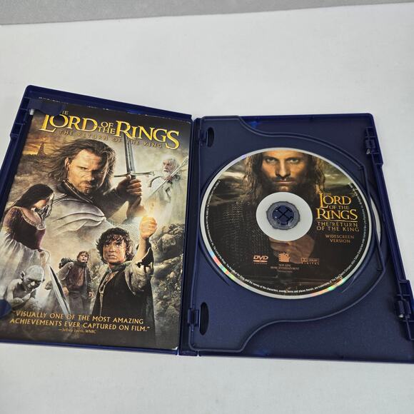 The Lord of the Rings Trilogy Widescreen 6-Disc DVD Set Complete in Box - Picture 13 of 15
